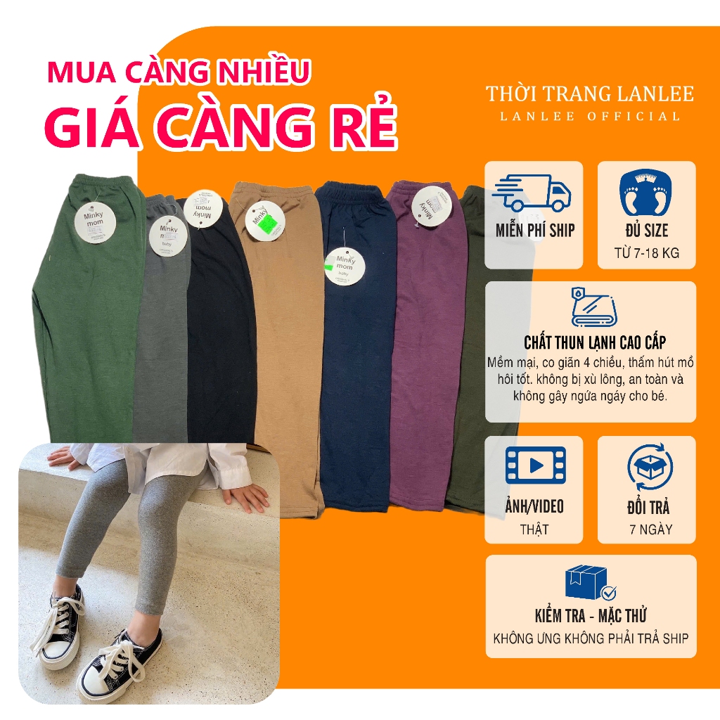 Quần Dài Bé Gái 𝗟𝗮𝗻𝗹𝗲𝗲 𝗙𝗮𝘀𝗵𝗶𝗼𝗻 Mã QT