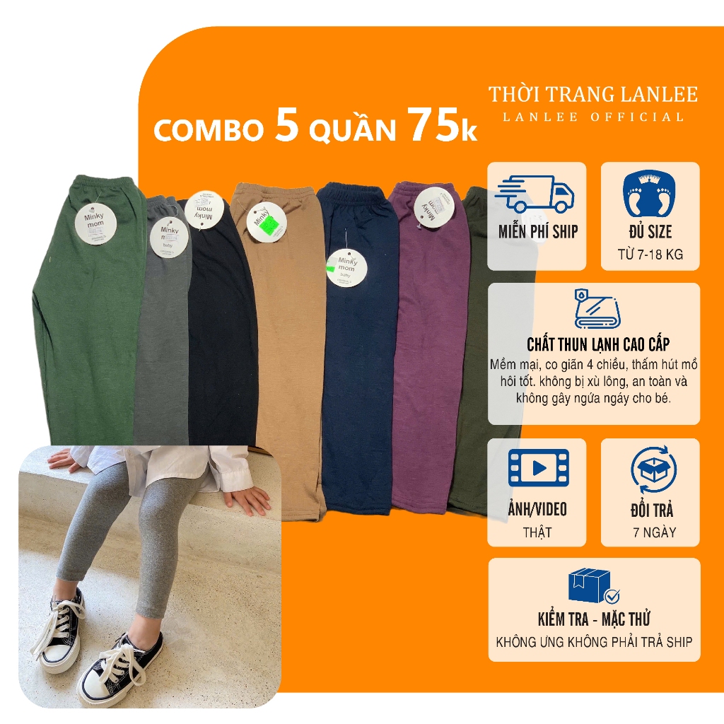 Quần Dài Bé Gái 𝗟𝗮𝗻𝗹𝗲𝗲 𝗙𝗮𝘀𝗵𝗶𝗼𝗻 Mã QT