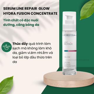 Serum Christina Line Repair Glow Hydra Fusion Concentrate Tinh chất cô đặc nuôi dưỡng, căng bóng da 30ml