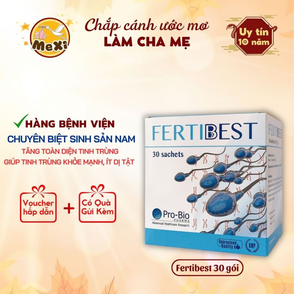 Fertibest [TẶNG BỌT VS NAM] Vitamin tổng hợp,hỗ trợ sức khỏe sinh sản ...