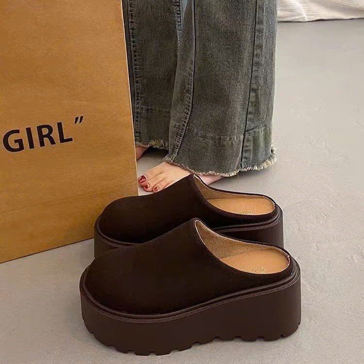 Giày Lười Độn Đế Cao Cấp Mang Siêu Ấm Trong Tiết Trời Mùa Đông Full Box B004 - NTshoes91