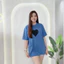 Áo thun YUSTUDIO, áo form rộng 3158, áo phông unisex basic mẫu Trái Tim