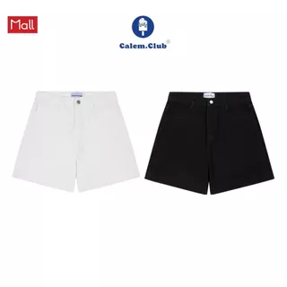 Quần short lửng WAIST Calem.Club style năng động mùa hè chất Kaki Jean dáng ngắn trên gối