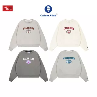 Áo nỉ bông Sweater Number 96 Rugby Ball Calem.Club bóng bầu dục chữ thêu form boxy unisex nam nữ Áo thu đông dài tay