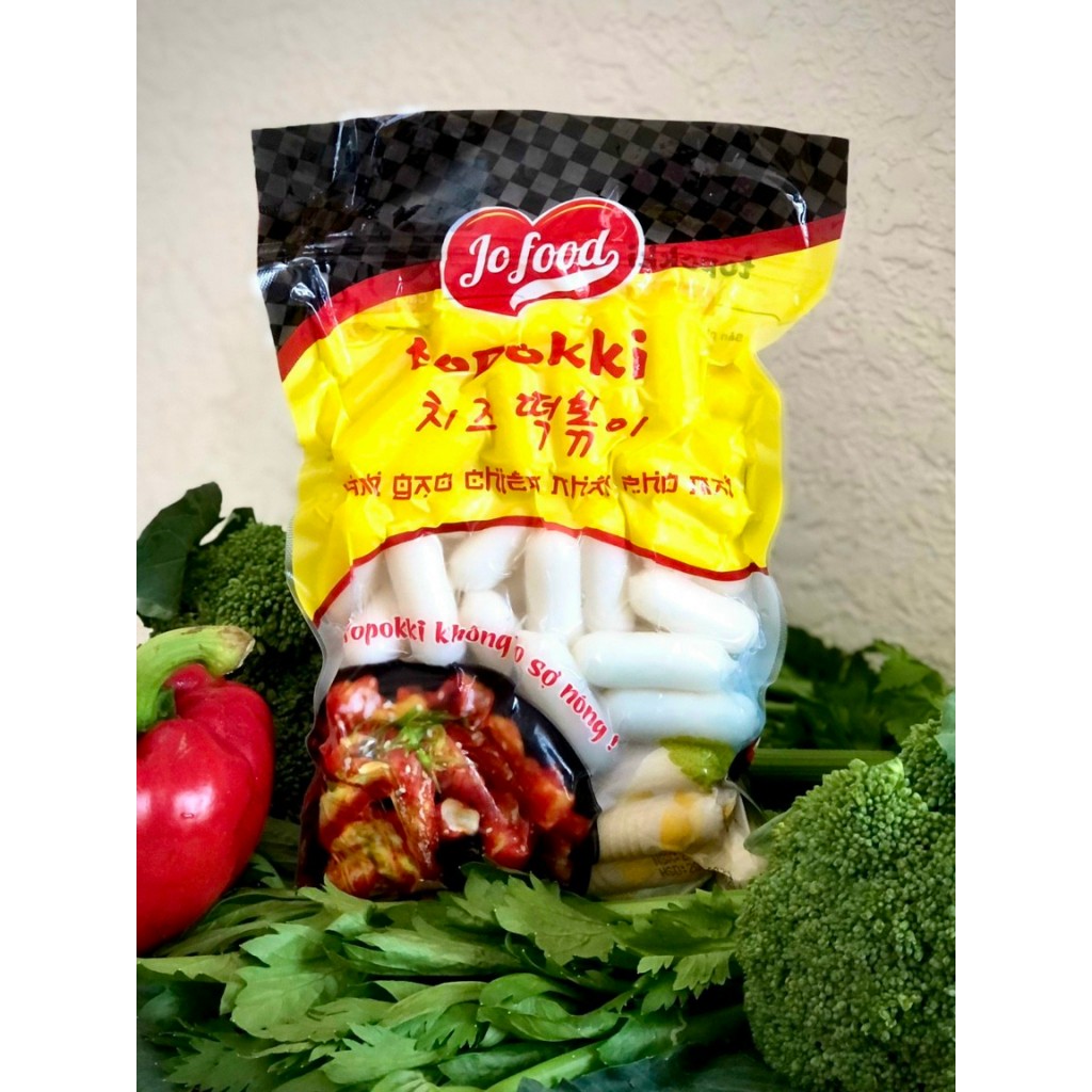 Nguyên liệu nấu bánh gạo tokpokki đủ vị Hiệu Jofood tùy chọn