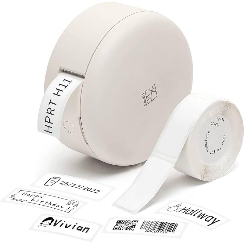 Cuộn giấy in tem nhãn cho máy HPRT H11 giấy in nhiệt không cần mực tiết kiệm, dễ dùng