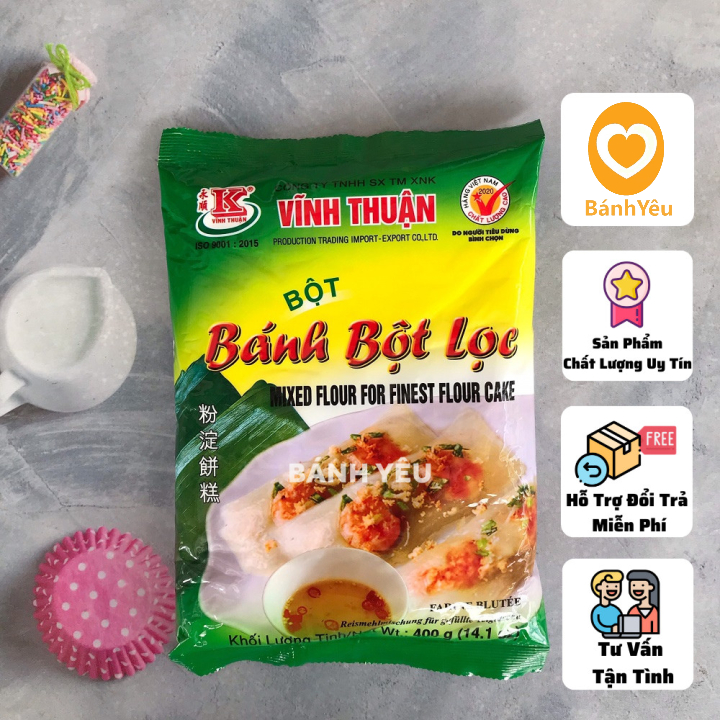 Bột bánh bột lọc Vĩnh Thuận 400g - NL24