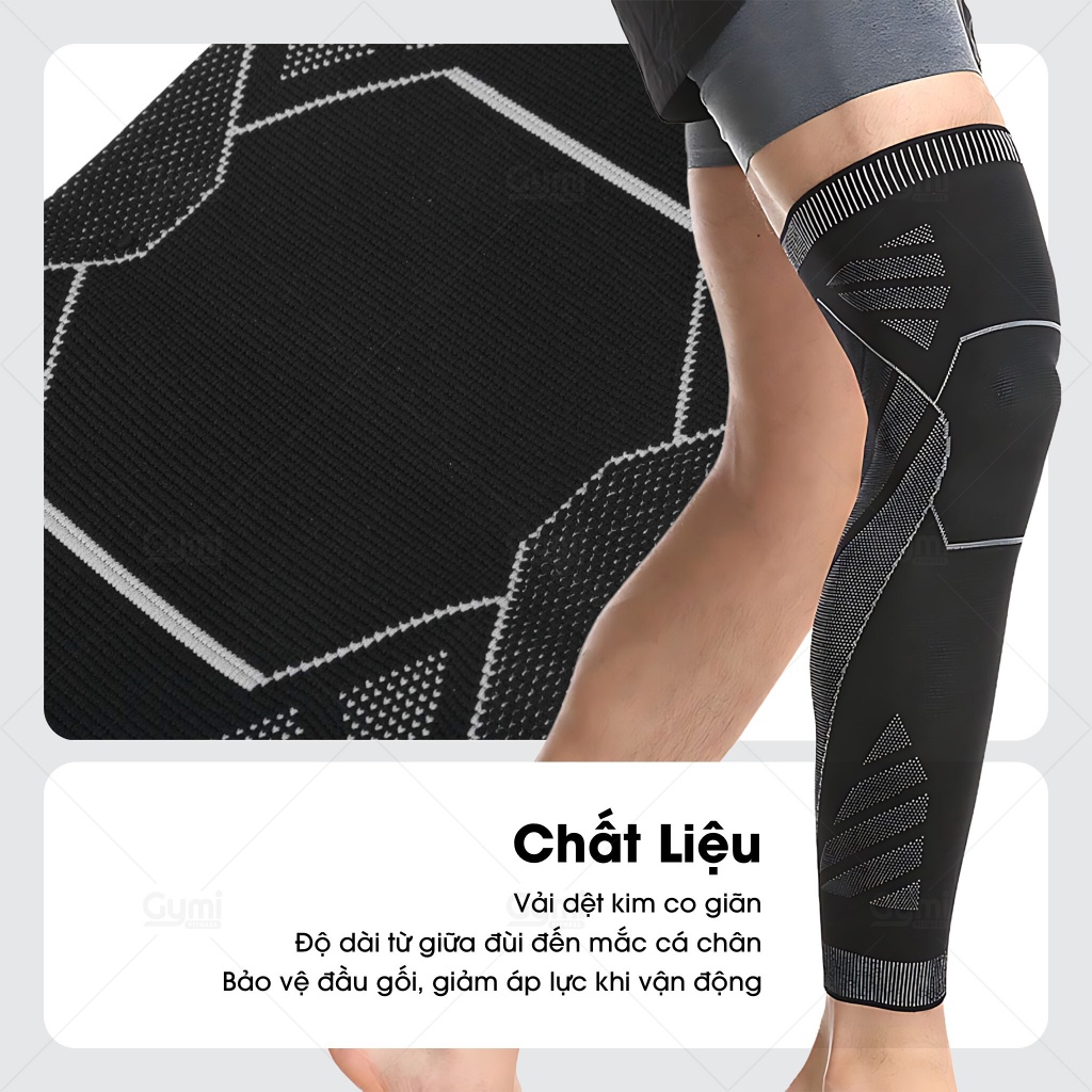 Băng Bảo Vệ Gối Dài Aolikes A-7060 - Giảm Chấn Thương Thể Thao Chính Hãng - AL7060