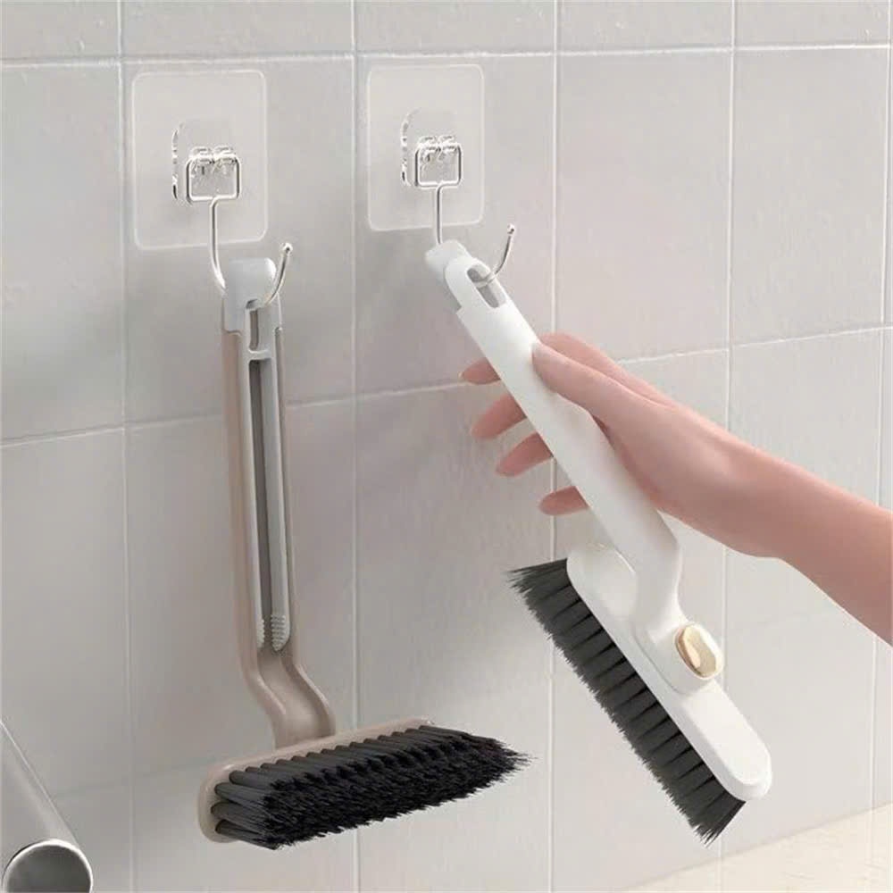 BÀN CHẢI KẼ HỞ,  Bàn Chải Vệ Sinh Thiết Kế Đầu Xoay Linh Hoạt Làm Sạch Mọi Ngóc Ngách 13X22Cm, Chổi Chà Sàn Đa Năng