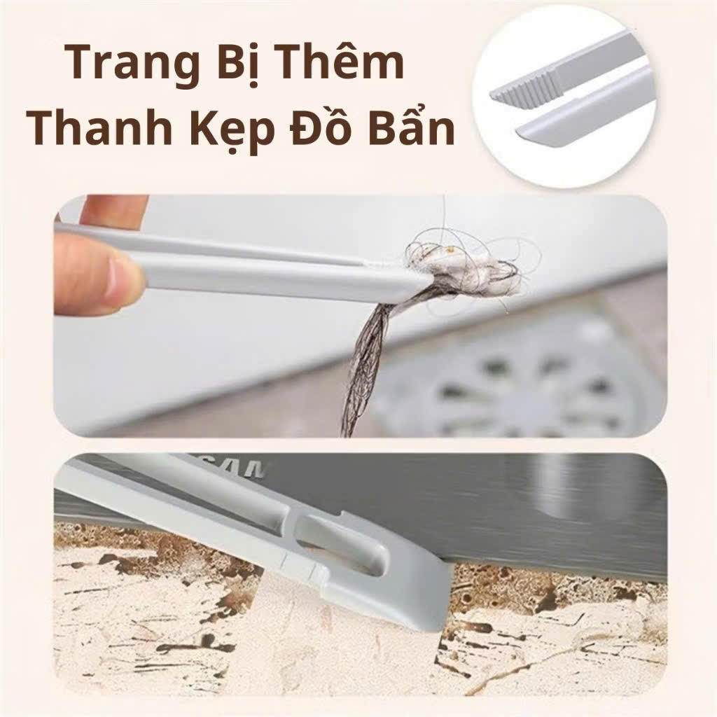 BÀN CHẢI KẼ HỞ,  Bàn Chải Vệ Sinh Thiết Kế Đầu Xoay Linh Hoạt Làm Sạch Mọi Ngóc Ngách 13X22Cm, Chổi Chà Sàn Đa Năng