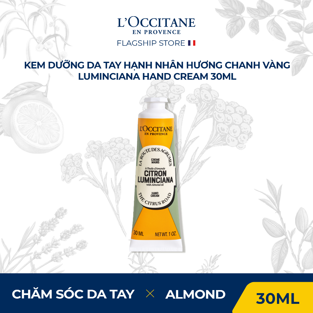 Ảnh Kem Dưỡng Tay L'Occitane 30ml - 75ml - 150ml Phiên Bản Giới Hạn 1