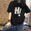 Áo thun nam nữ tay ngắn mùa hè, áo phông Unisex phong cách Gấu nâu Hi phong cách Cotton mát co dãn mềm mại ta505