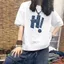 Áo thun nam nữ tay ngắn mùa hè, áo phông Unisex phong cách Gấu nâu Hi phong cách Cotton mát co dãn mềm mại ta505