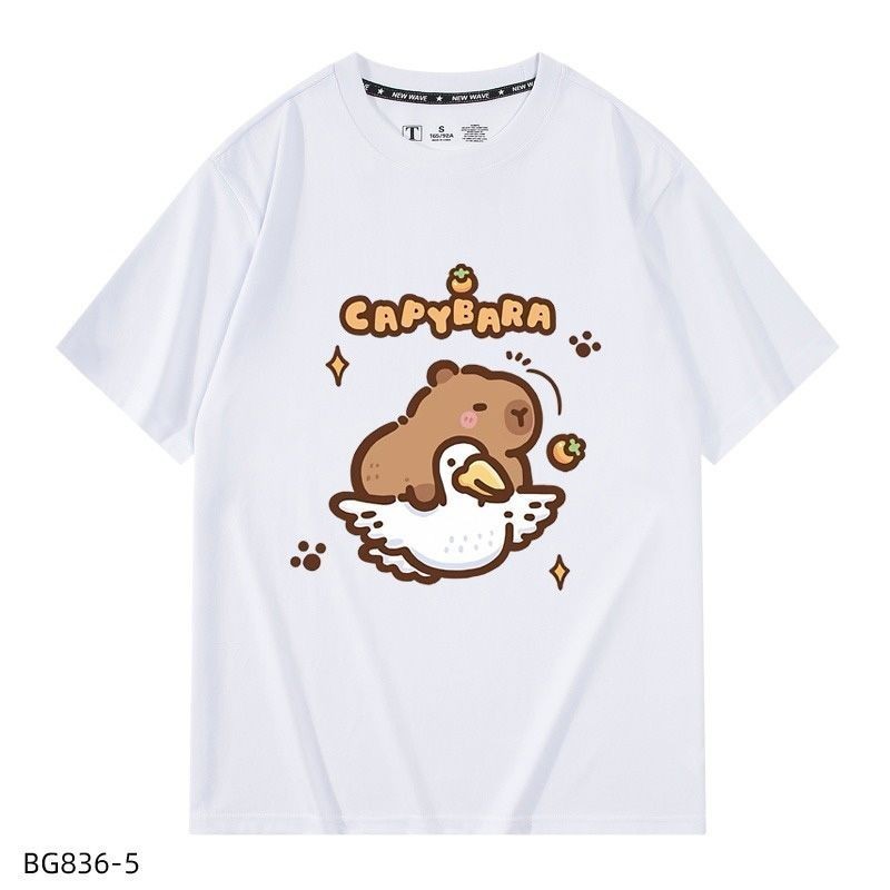 Áo thun nam nữ tay ngắn mùa hè, áo phông Unisex phong cách thời trang họa tiết cute chất cotton co giãn mềm mại ta506
