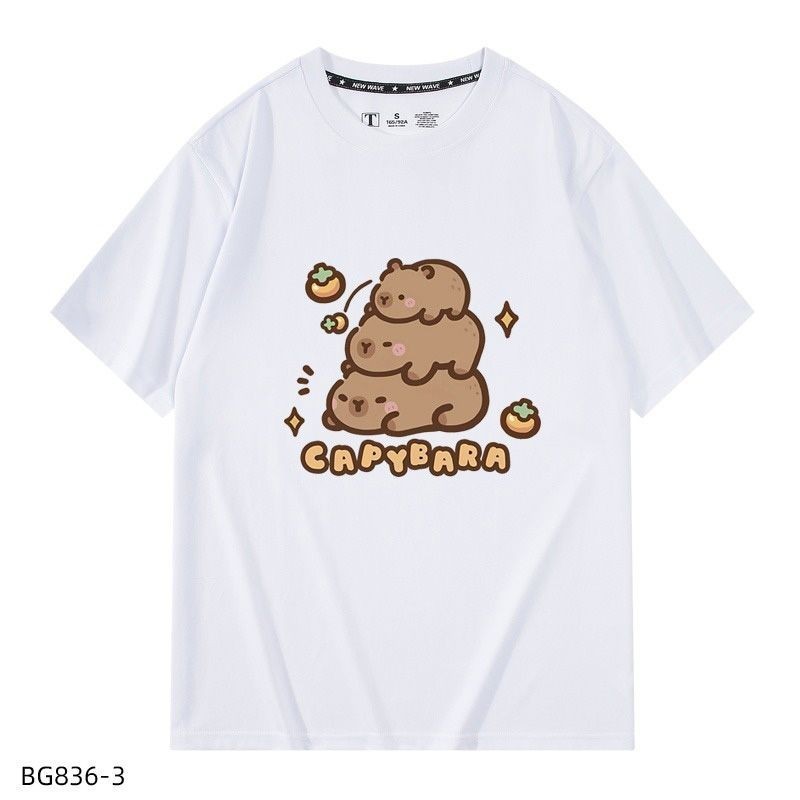 Áo thun nam nữ tay ngắn mùa hè, áo phông Unisex phong cách thời trang họa tiết cute chất cotton co giãn mềm mại ta506