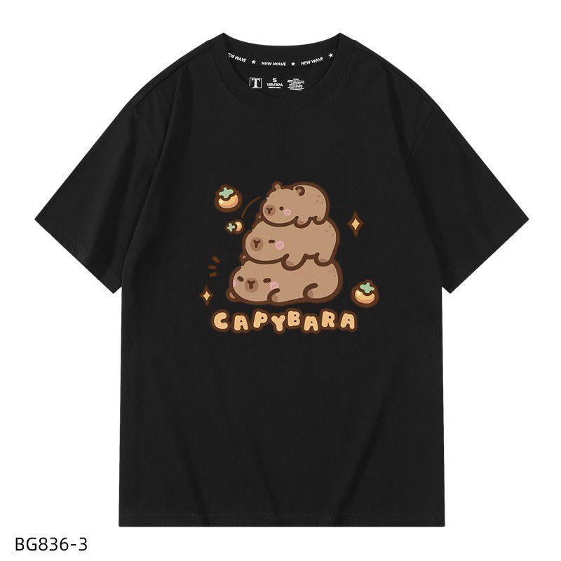 Áo thun nam nữ tay ngắn mùa hè, áo phông Unisex phong cách thời trang họa tiết cute chất cotton co giãn mềm mại ta506