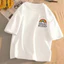 Áo thun nam nữ tay ngắn mùa hè, áo phông Unisex đủ size in chữ thời trang chất liệu cotton co giãn mềm mại ta501