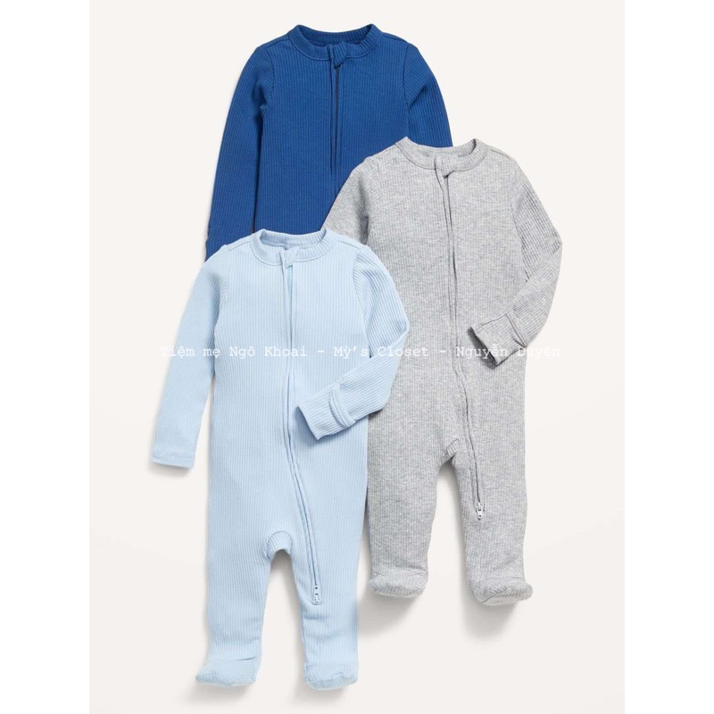 [MD143] 3-6M O.L.D N@VY Body sleep liền tất cho bé xuất xịn