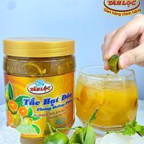 Tắc hạt đát chưng đường phèn 900g TẤN LỘC