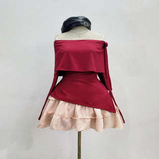 Áo thun trễ vai bigsize nữ chất liệu vải thun tăm co giãn from trễ vai xinh xắn dáng vừa 50-95kg G257
