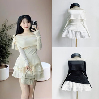Áo thun trễ vai bigsize nữ chất liệu vải thun tăm co giãn from trễ vai xinh xắn dáng vừa 50-95kg G257