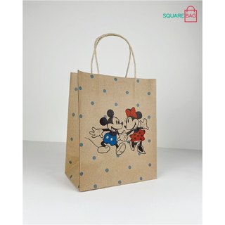 TÚI GIẤY KRAFT NÂU CHUỘT MICKEY