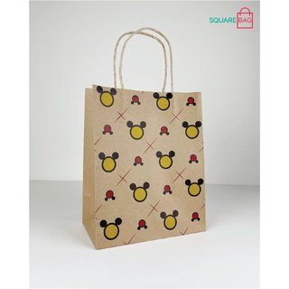 TÚI GIẤY KRAFT NÂU CHUỘT MICKEY