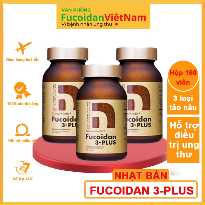 Combo 3 hộp Fucoidan 3 Plus Nhập Khẩu Chính Hãng Nhật Bản - Dùng cho ...