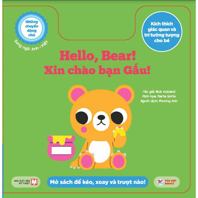 Ảnh Sách Song Ngữ Anh Việt - Những Chuyển Động Nhỏ Kích Thích Giác Quan Và Trí Tưởng Tượng Cho Bé 4