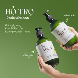 Dầu xả Như Ý hỗ trợ giảm gãy rụng, chẻ ngọn, xơ rối và giúp tóc chắc khỏe