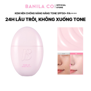 Kem lót chống nắng nâng tông 3in1 BANILA CO All Day Prep Tone Up Base Cream SPF50+ PA++++ 35ml