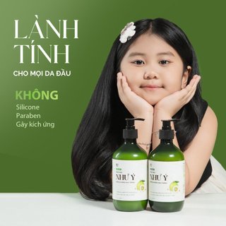 Combo 1 Gội + 1 Xả thảo mộc Như Ý hỗ trợ giảm gãy rụng, chẻ ngọn, xơ rối và giúp tóc chắc khỏe