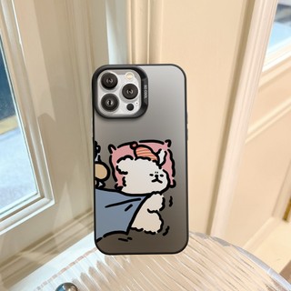 Ốp Lưng iPhone Sleep Couple IMD Cứng Nhám, Chống Sốc, Bảo Vệ Camera iP 7/8/X/XS/11/12/13/14/15/16/17/Plus/Pro/Max/Air