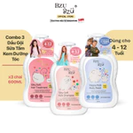 Combo 3 Cho Bé Gái Gồm Sữa Tắm Trẻ Em 600Ml & Dầu Gội Mềm Mượt Tóc 600ML & Kem Dưỡng Mềm Mượt Tóc 600ML — ảnh 2