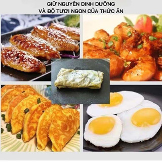 Chảo gang làm bánh xèo 20x20cm,chảo rán chống dính làm bánh