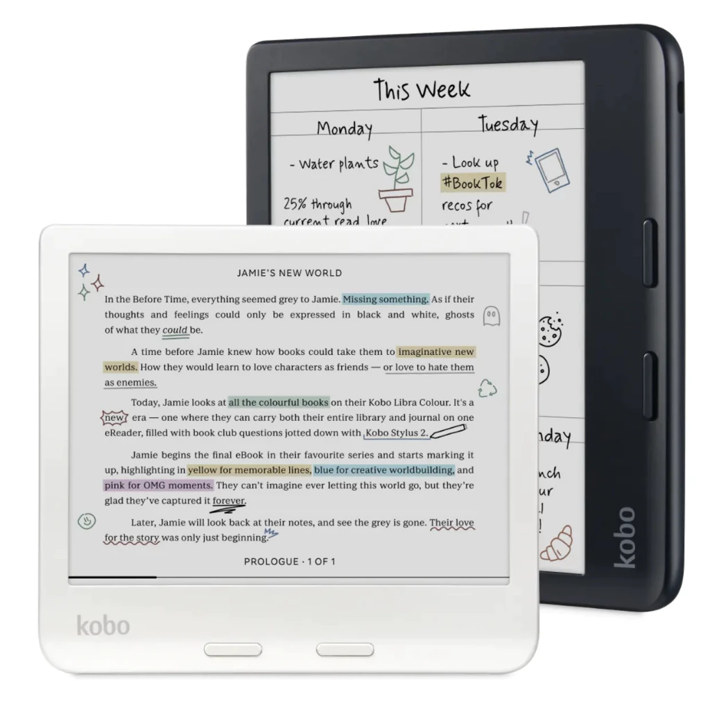 Máy đọc sách mầu Kobo Libra Colour - 7inch - 32gb