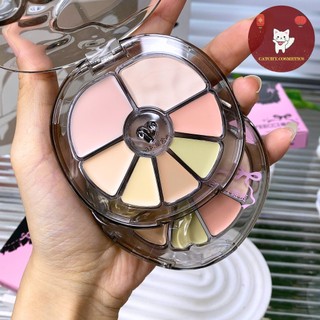 [VEECCI] Bảng Che Khuyết Điểm VEECCI 7 Ô Silky Smooth, Triệt Sắc, Che Quầng Thâm, Mờ Lỗ Chân Lông