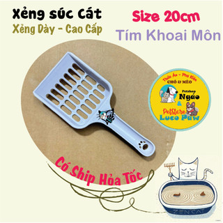 Xẻng xúc cát vệ sinh mèo - xẻng hốt cát dọn vệ sinh phân cho mèo - phụ kiện chó mèo __