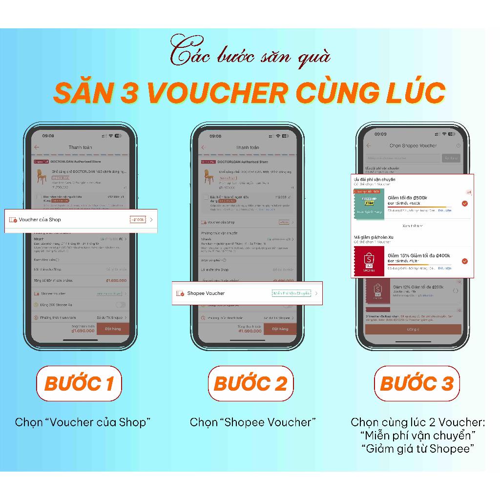 Ảnh Ghế sáng chế DOCTORLOAN 135 độ giúp hỗ trợ nắn chỉnh cột sống 1
