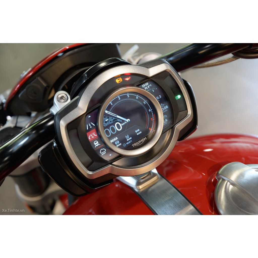PPF Triumph Rocket 3, dán bảo vệ mặt đồng hồ xe, hàng nhập khẩu