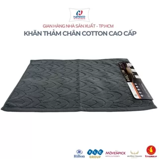 Khăn Thảm Chùi Chân Hanvico Cotton Cao Cấp - Siêu Dày, Siêu Thấm Nước, Dể Dàng Thay Giặt