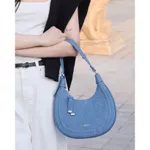 Túi Xách Hobo Dập Nổi Line Embossed Size 23 HAPAS — ảnh 3