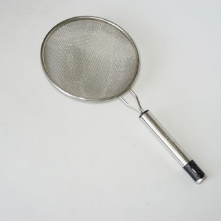 Rây Lưới Inox 2 Lớp Lọc Thức Ăn  Có Tay Cầm Tiện Lợi