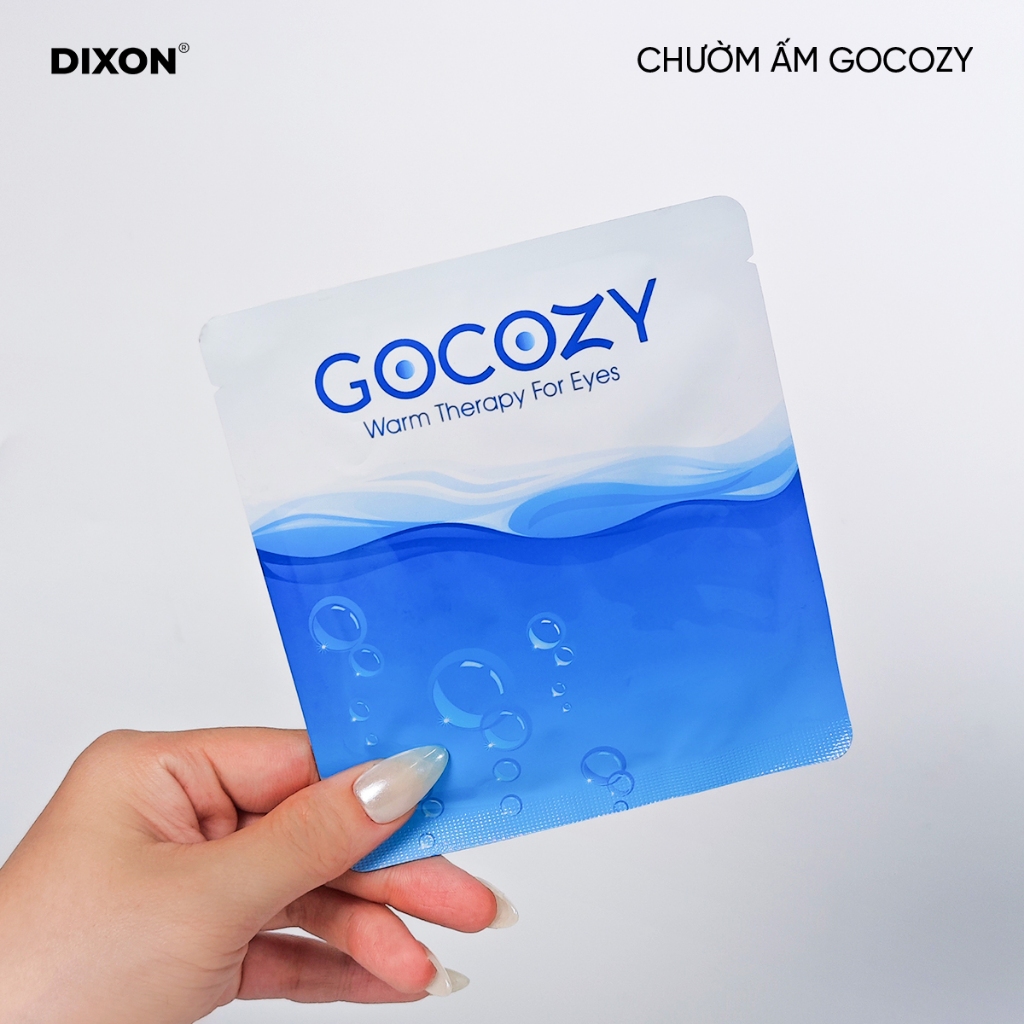 Miếng Chườm Ấm Mắt Tiêu Chuẩn 40 độ GOCOZY Giúp Giảm Mỏi, Khô Và Thư Giãn Mắt [1 Miếng] - CARASE