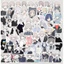 Set 100 Sticker Anime Yandere Chống Nước Dán Laptop Vali Mũ Bảo Hiểm Sổ Tay