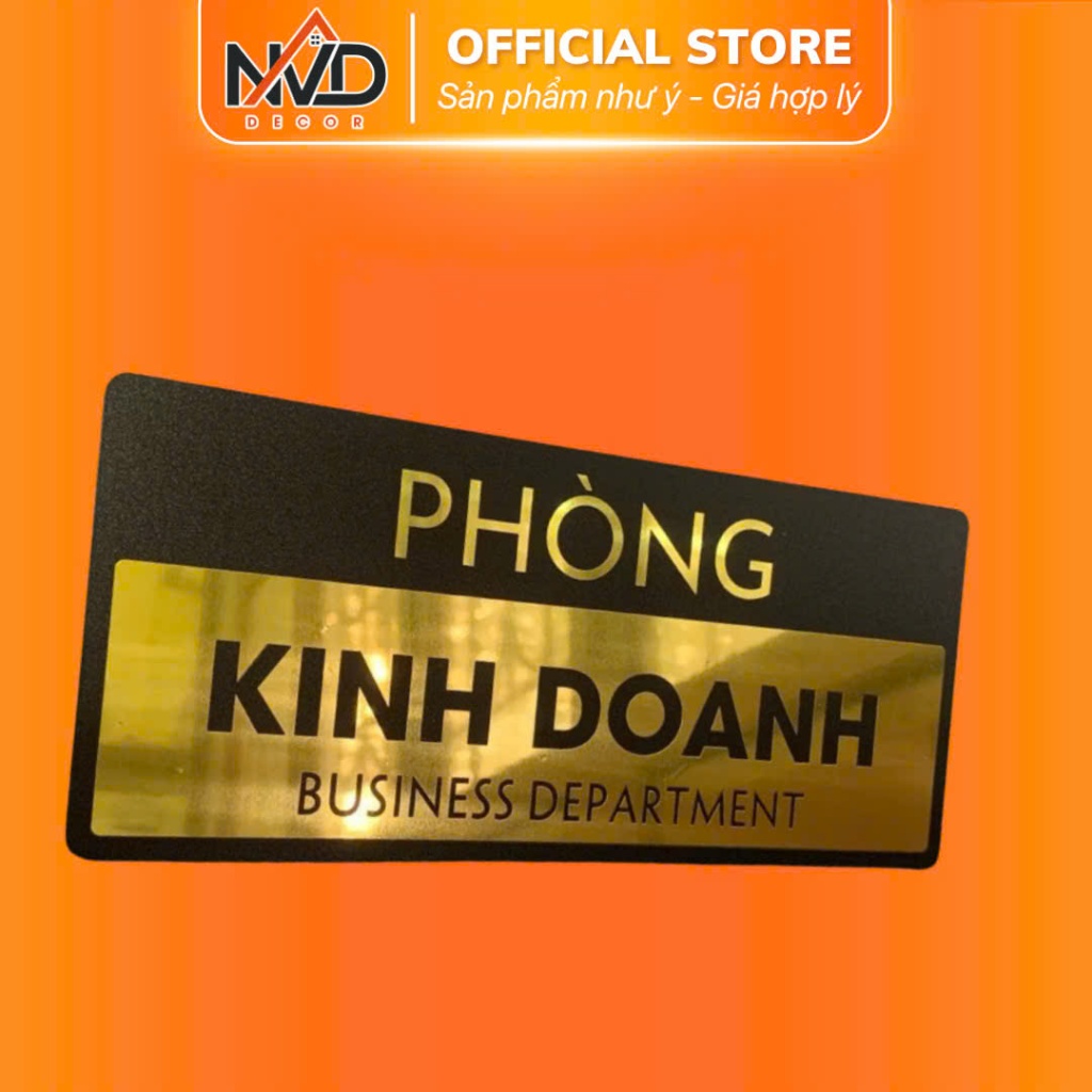 Biển Phòng Ban Alu , Bảng Tên Phòng, THEO YÊU CẦU