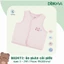 Áo Gile Cotton Hoạ Tiết Cài Giữa Dokma Cho Bé DA2471