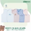 Áo Gile Cotton Hoạ Tiết Cài Giữa Dokma Cho Bé DA2471