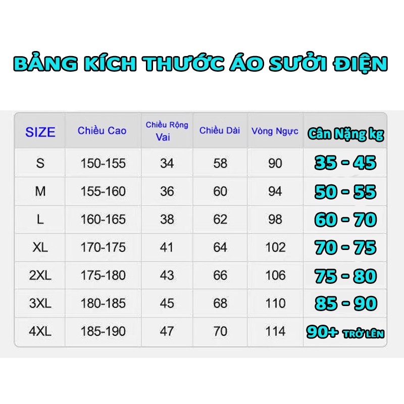 Áo Sưởi Ấm TaKi Công Nghệ Nhật Bản 2024 Áo Khoác Điện Ghile Sử Dụng Điện Từ Pin Dự Phòng