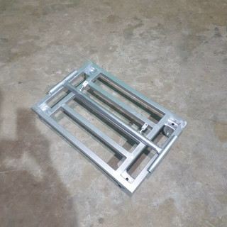 xe đẩy hàng có tay kéo kích thước 60x40cm chịu tải 250kg, xe kéo hàng